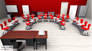 Interactive Lecture Desks - High School - A - Overall Image